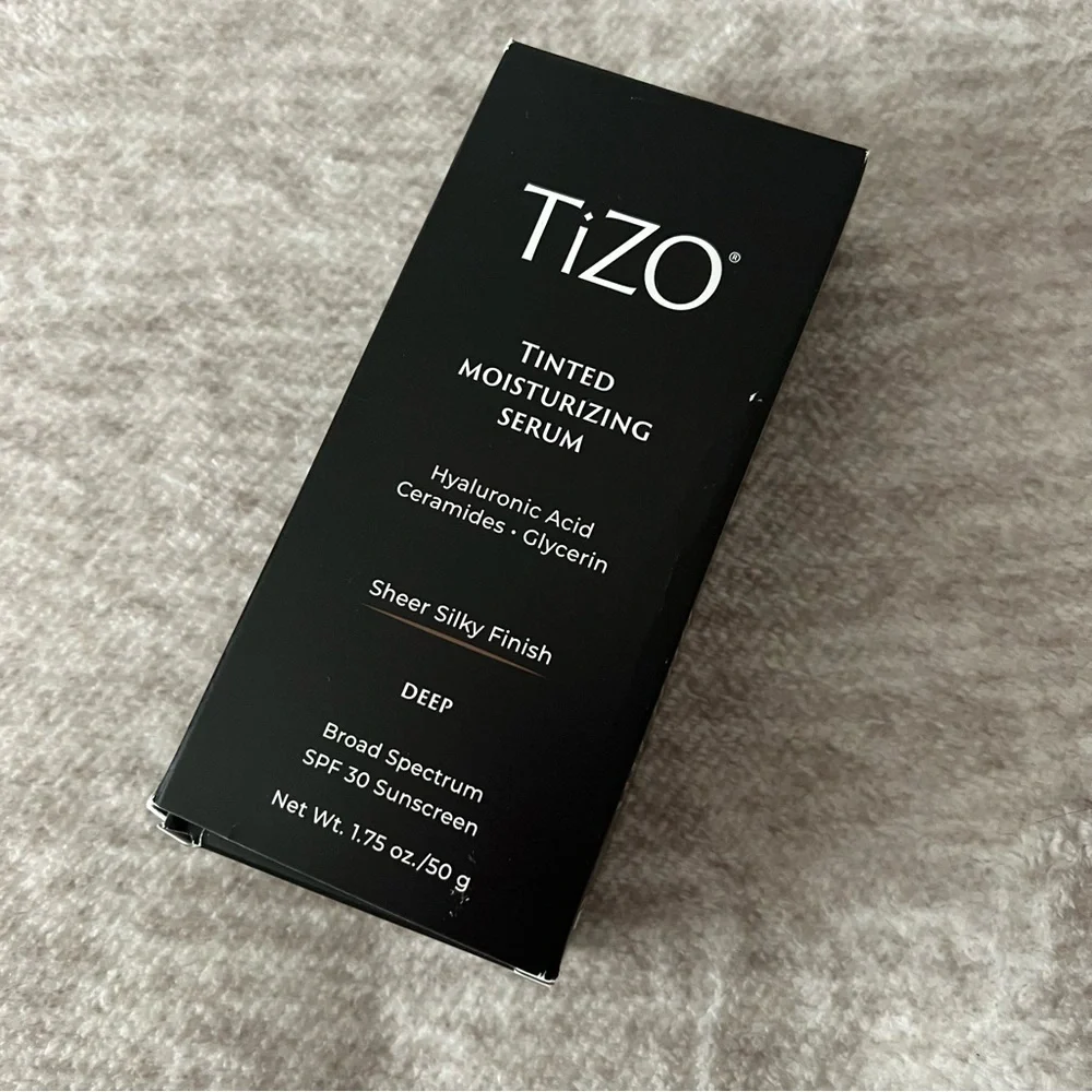Deep Colored Tizo Tinted Moisturizing Serum SPF 30 Dark Brown It#EG1